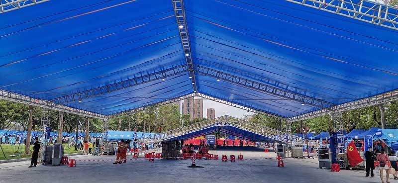 outdoor stage canopy temporary