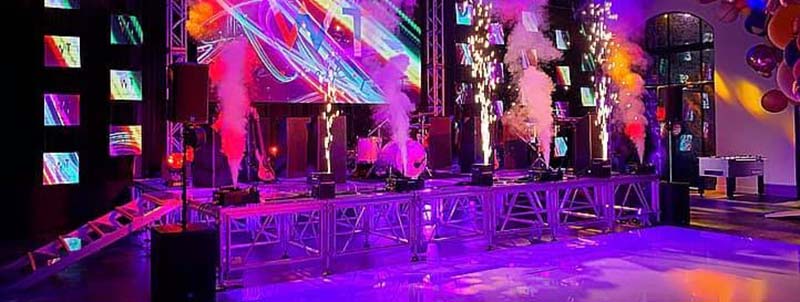 บันไดเวทีอะครีลิค