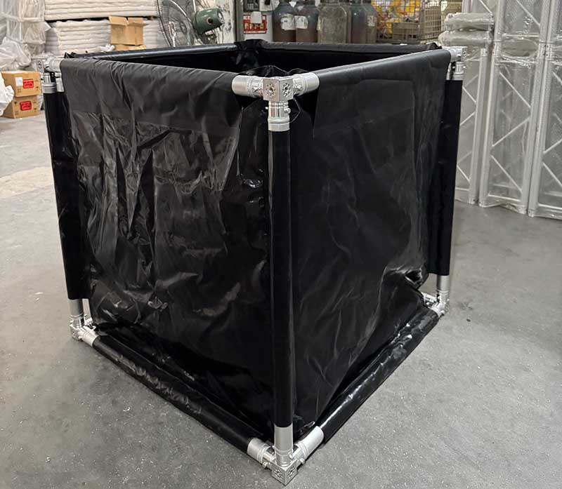 truss ballast wall system
