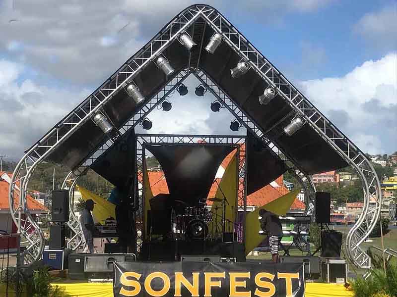 exhibition stand truss