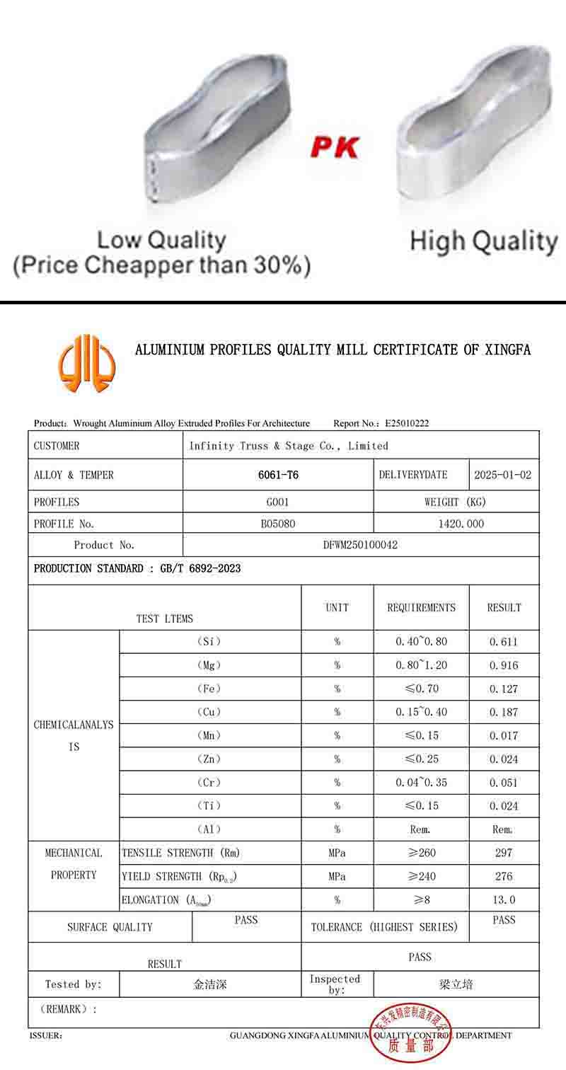 high quality stage truss