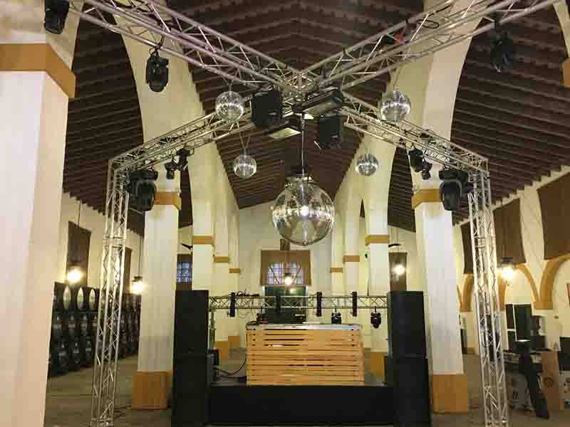 best aluminum stage truss for weddings