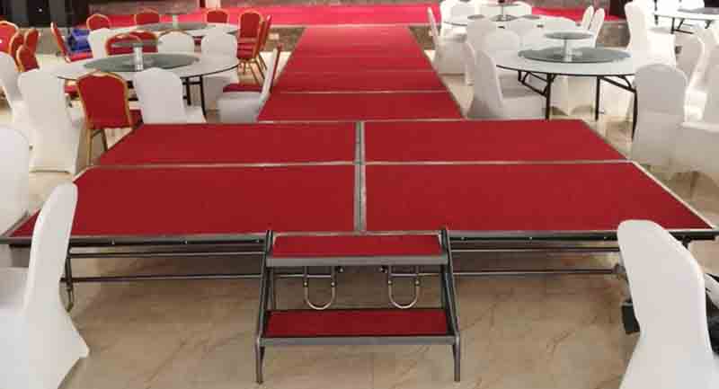 Folding Stage Setup