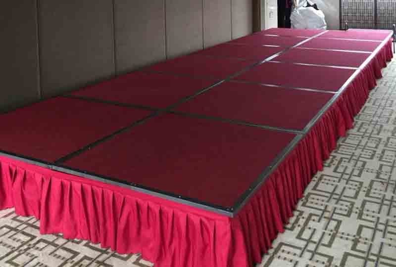 Folding Stage for Weddings
