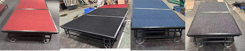 Folding Stage for Corporate Events
