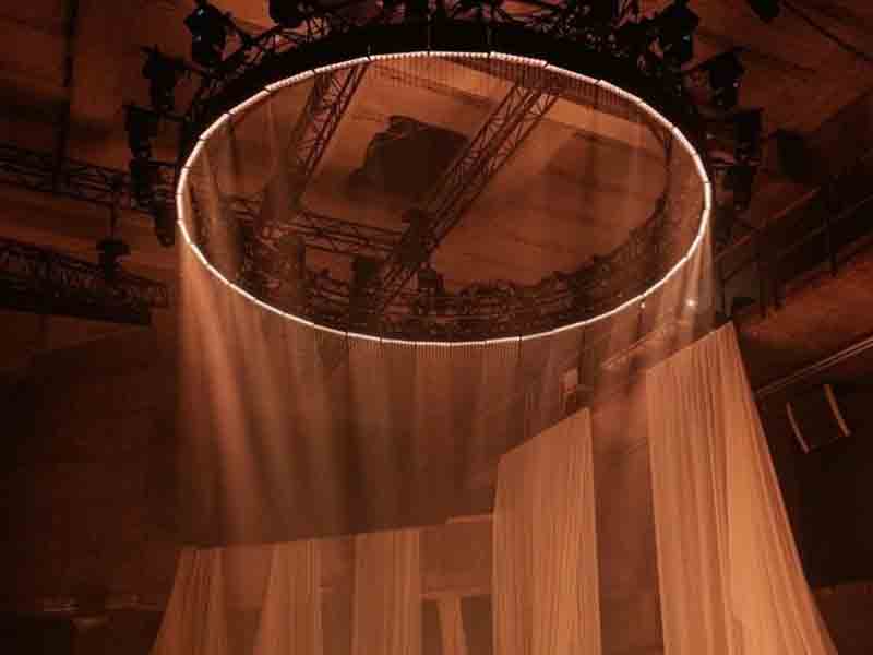 round stage truss for wedding