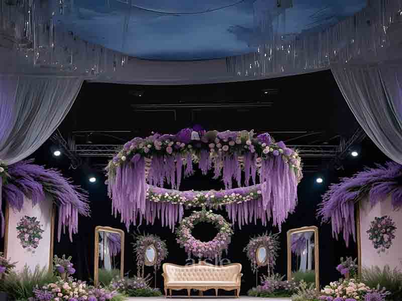 Truss stages for wedding parties