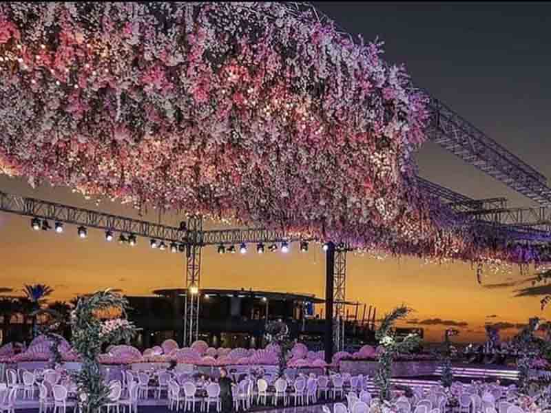 Portable Aluminum Lighting Truss for Weddings
