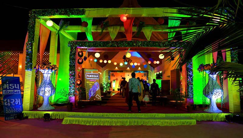 Custom Lighting Truss for Wedding Events