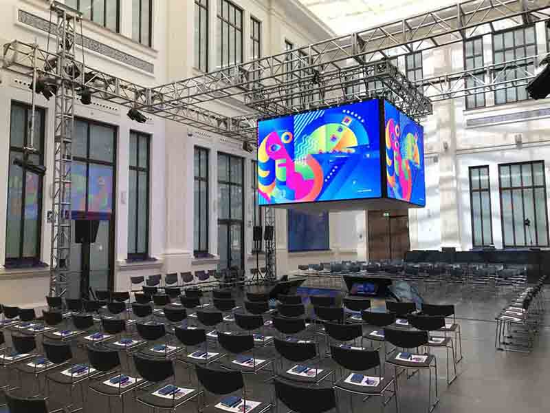 stage truss for wedding ceremony