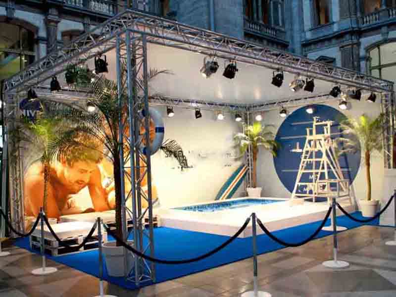heavy duty aluminum truss system